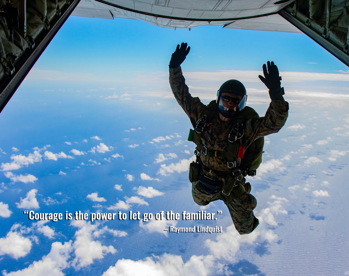 RJYGroup's tweet photo. Let's make an #effort to let go of the familiar this week.

(Image by Cpl. Brendan Custer - used under public domain / text added to original)

#MondayMotivation #MarineMotivation #sdvosb #veteran #smallbusiness https://t.co/quw7W70qJQ