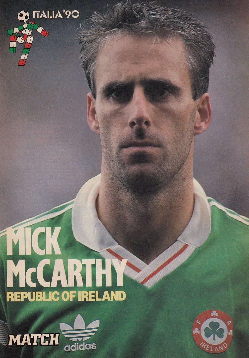 ScotsFootyCards's tweet image. #MickMcCarthy #RepublicOfIreland #Match 1990-06-23
