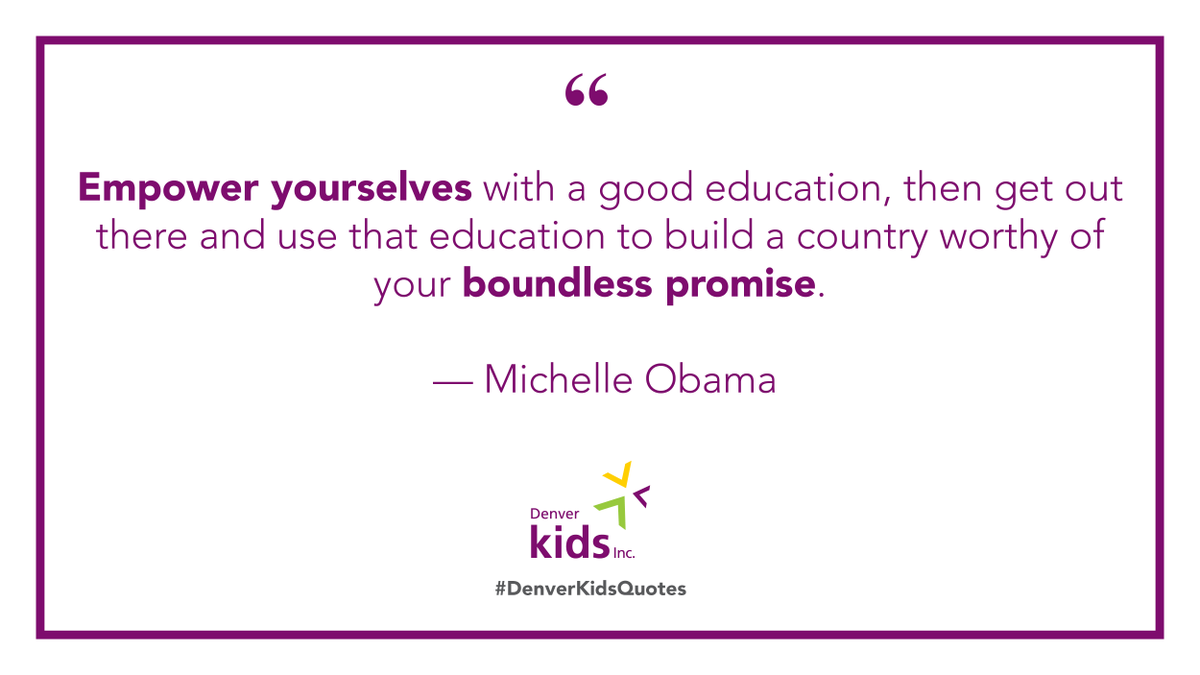 #DenverKidsQuotes #MondayMotivation