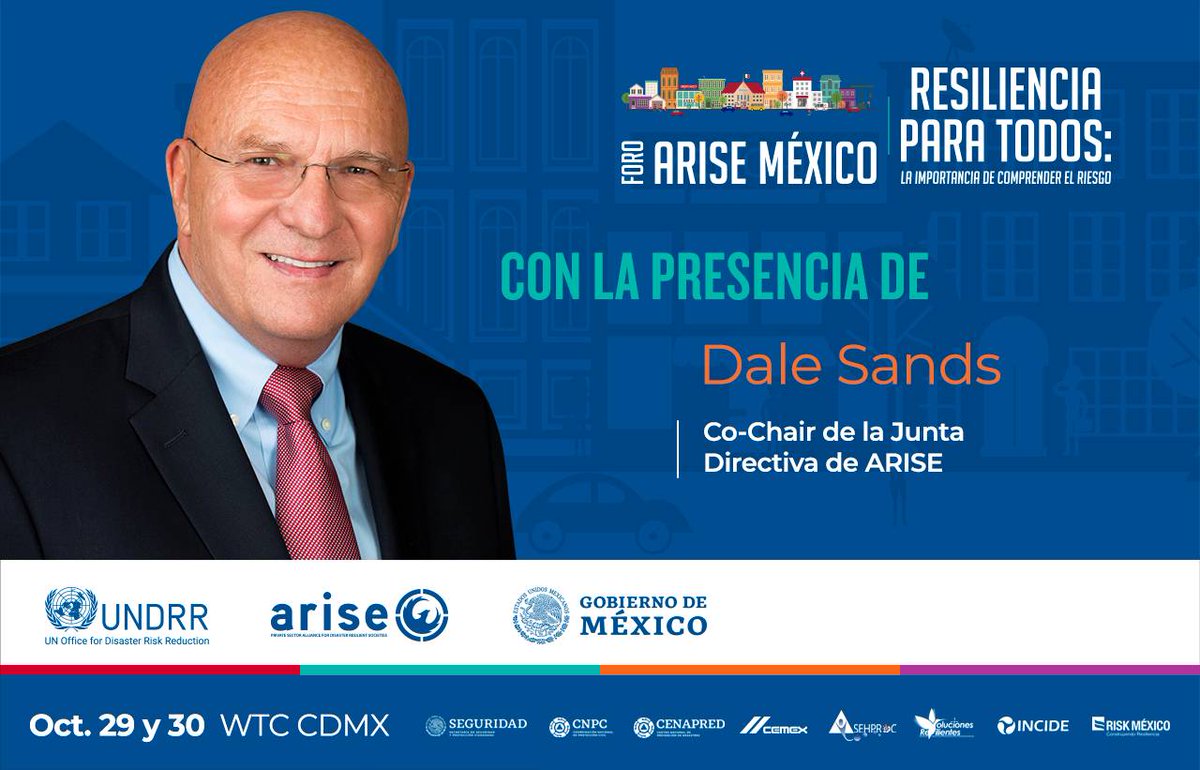 arisemx's tweet image. #FormaParte del #FOROARISEMX en donde habrá conferencistas de primer nivel, #networking, #talleres y #servicios en pro de la #resiliencia

Más información en: info@arise.mx
