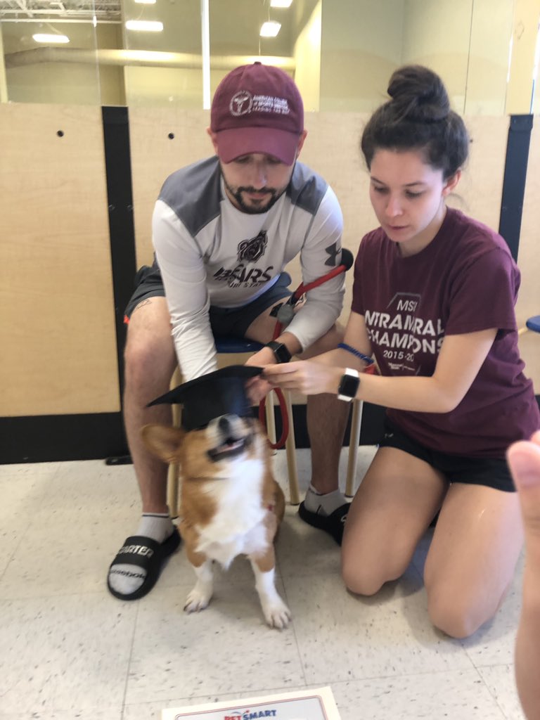 TheCorgiCheddar's tweet image. Graduated!