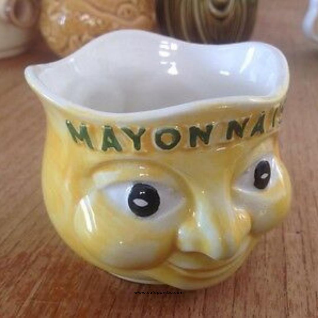 "Hay una cara amarilla de aficionado nato a la mayonesa." Greguería - RGS
#literatura #Greguería #café #mayonesa