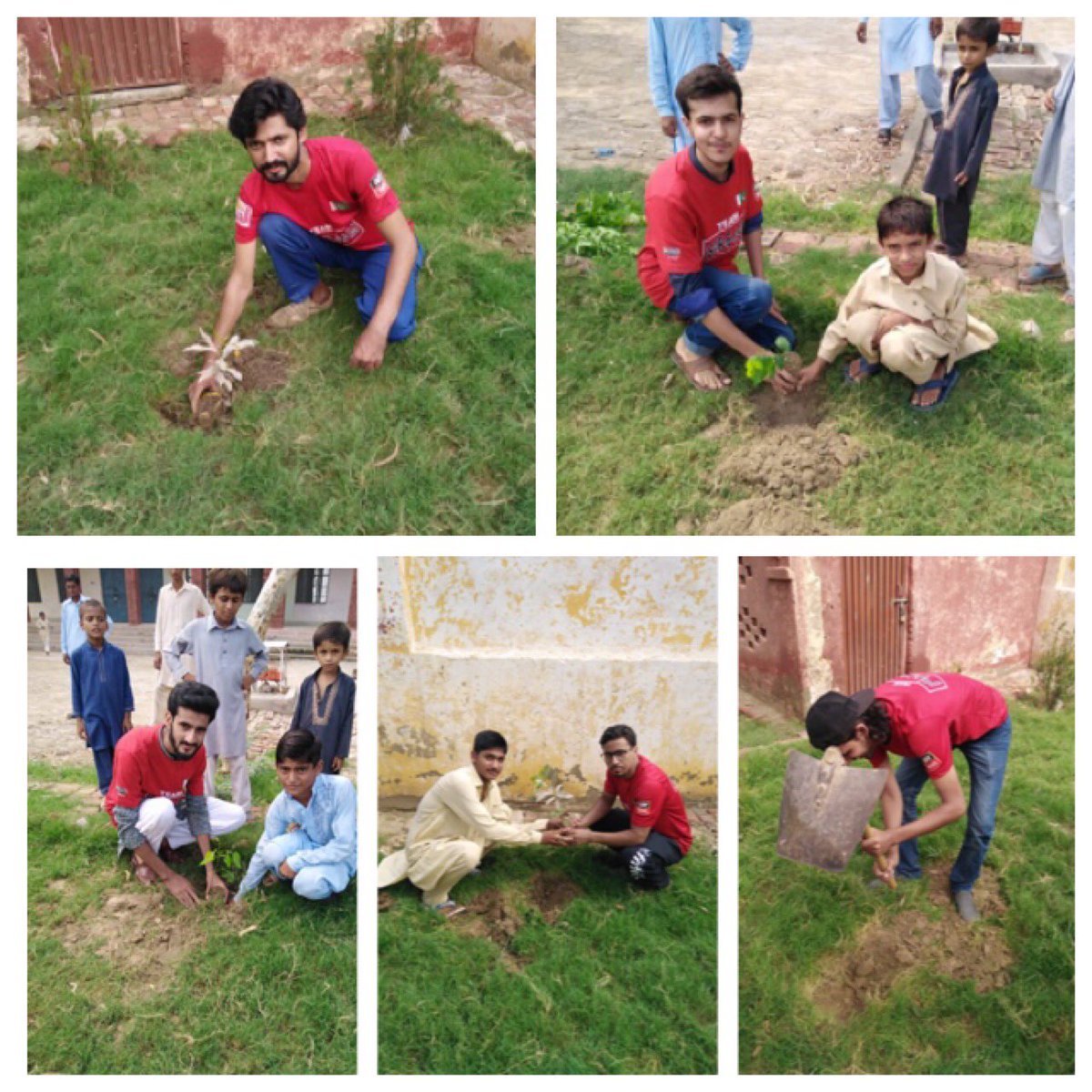 tayyab66_khalid's tweet photo. الحمدُاللہ ٹیم سرِعام مریدکے کے جانبازوں نے مریدکے کے قریبی گاؤں کے گورنمنٹ سکول میں سکول کے بچوں کے ساتھ پودے لگائے۔۔انشاءاللہ ٹیم مریدکے اسی لگن کے ساتھ پاکستان کو سرسبزبنانے میں شجرکاری مہم میں اپنا کردار ادا کرے گی۔
#سرسبز پاکستان
#پاکستان زندہ آباد🇵🇰💚 https://t.co/bMGPNpWRgH