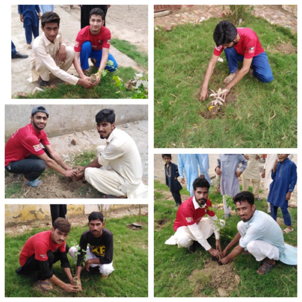 tayyab66_khalid's tweet photo. الحمدُاللہ ٹیم سرِعام مریدکے کے جانبازوں نے مریدکے کے قریبی گاؤں کے گورنمنٹ سکول میں سکول کے بچوں کے ساتھ پودے لگائے۔۔انشاءاللہ ٹیم مریدکے اسی لگن کے ساتھ پاکستان کو سرسبزبنانے میں شجرکاری مہم میں اپنا کردار ادا کرے گی۔
#سرسبز پاکستان
#پاکستان زندہ آباد🇵🇰💚 https://t.co/bMGPNpWRgH