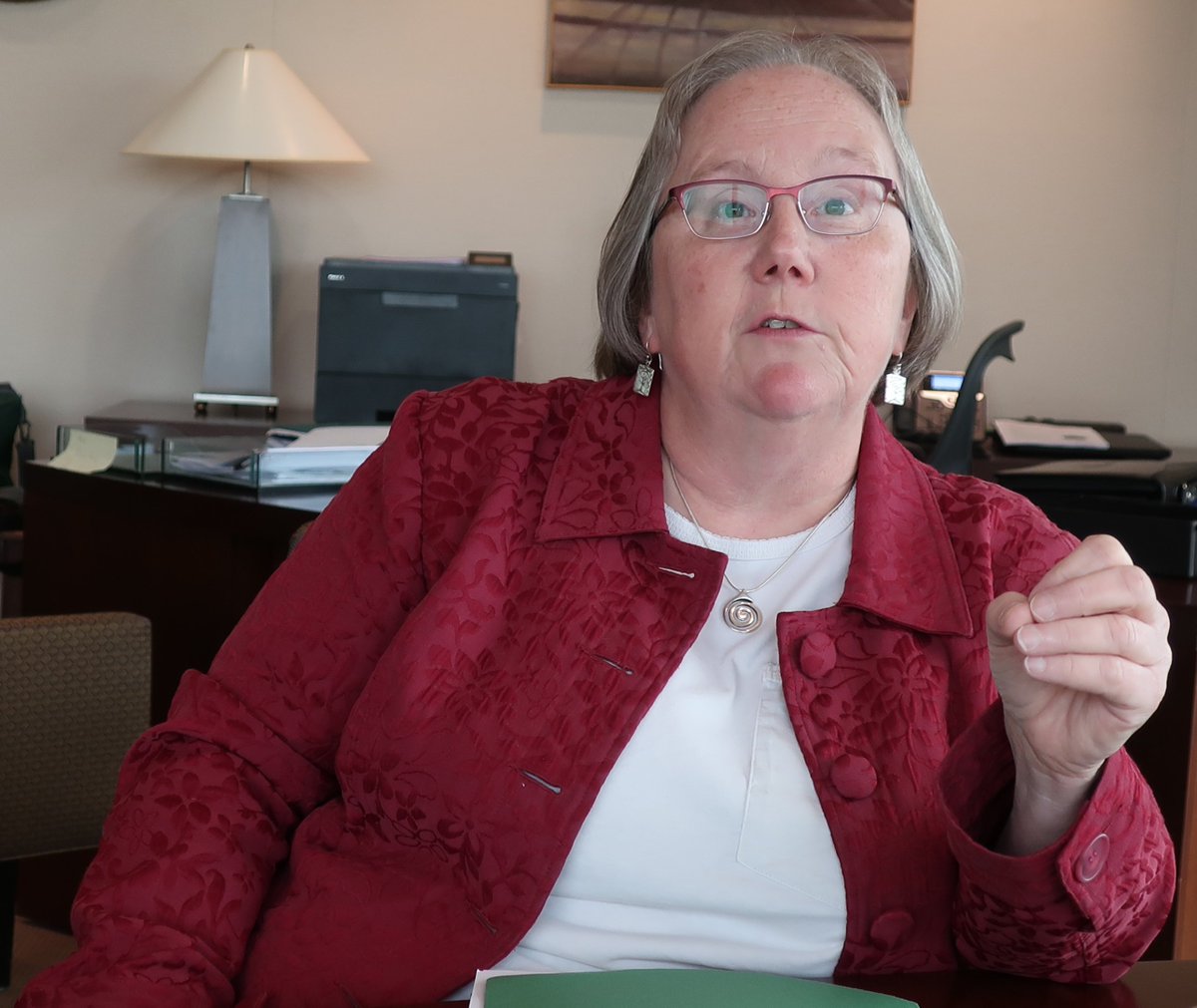 DCFKansas Laura Howard (below) says ensuring that foster kids are in