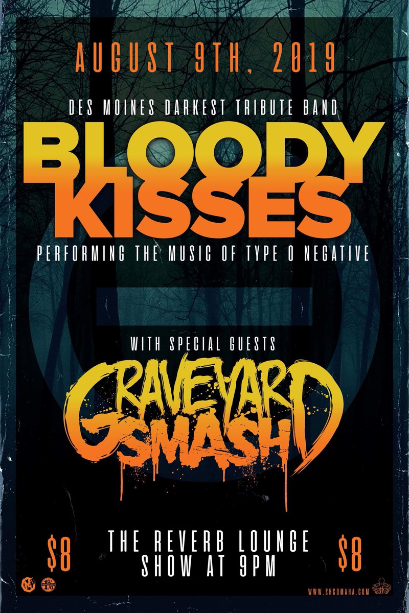 Come see us play with #TypeONegative tribute band Bloody Kisses <a href="/reverb_lounge/">Reverb Lounge</a>!