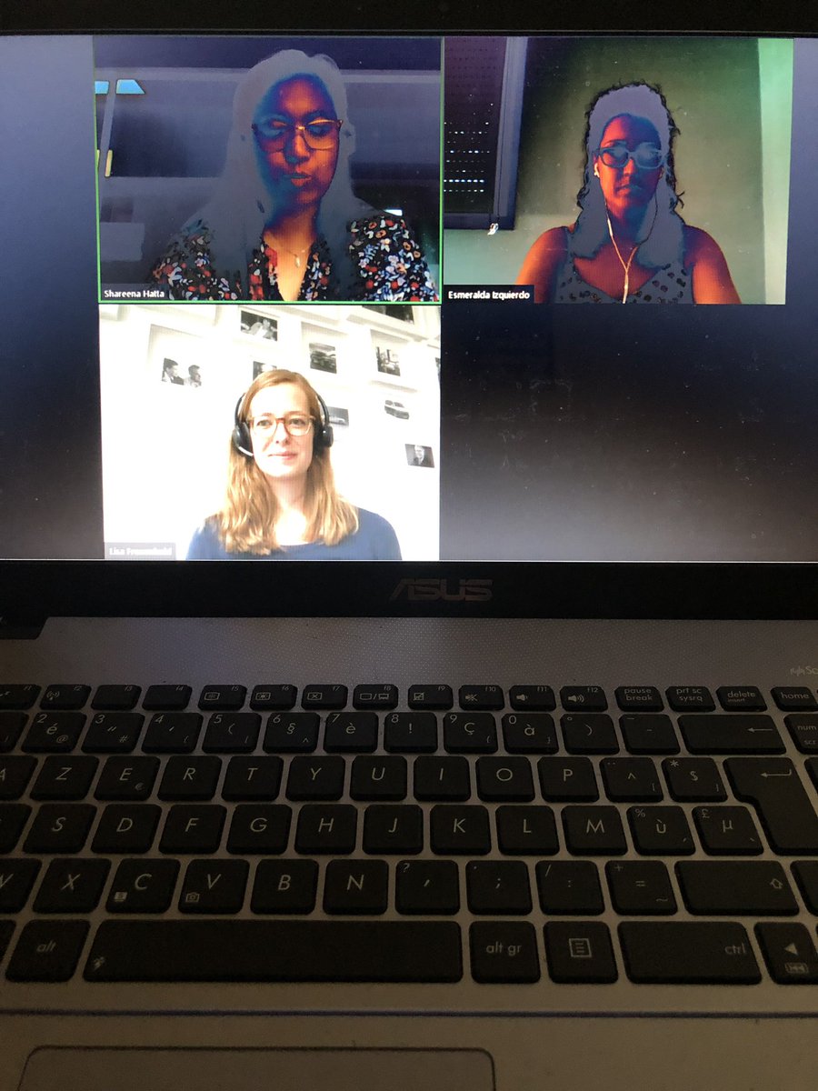 Learning from the best! <a href="/l_frommhold/">Lisa Frommhold</a> hosting a webinar for all the current CEO’s For One Month, where she talked about her experienced. Very educational, many thanks! #CEOForOneMonth