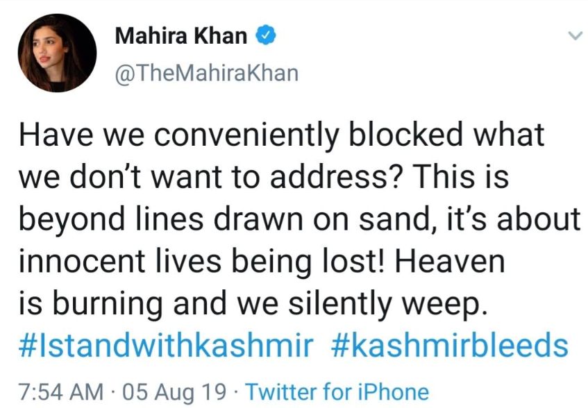 SyedaSaba12's tweet photo. Pakistan Showbiz industry standing by Kashmir in these difficult times
Lets make it trending..
#PakistaniStandWithKashmir #StandwithKashmir #United4Kashmir #IndianarmyinKashmir #IndiaUsingClusterBomb #HumanityFirst #FreedomFromOccupation #KashmirBleeds #ModiWarMonger #Plebicide https://t.co/o5EPvZltDw