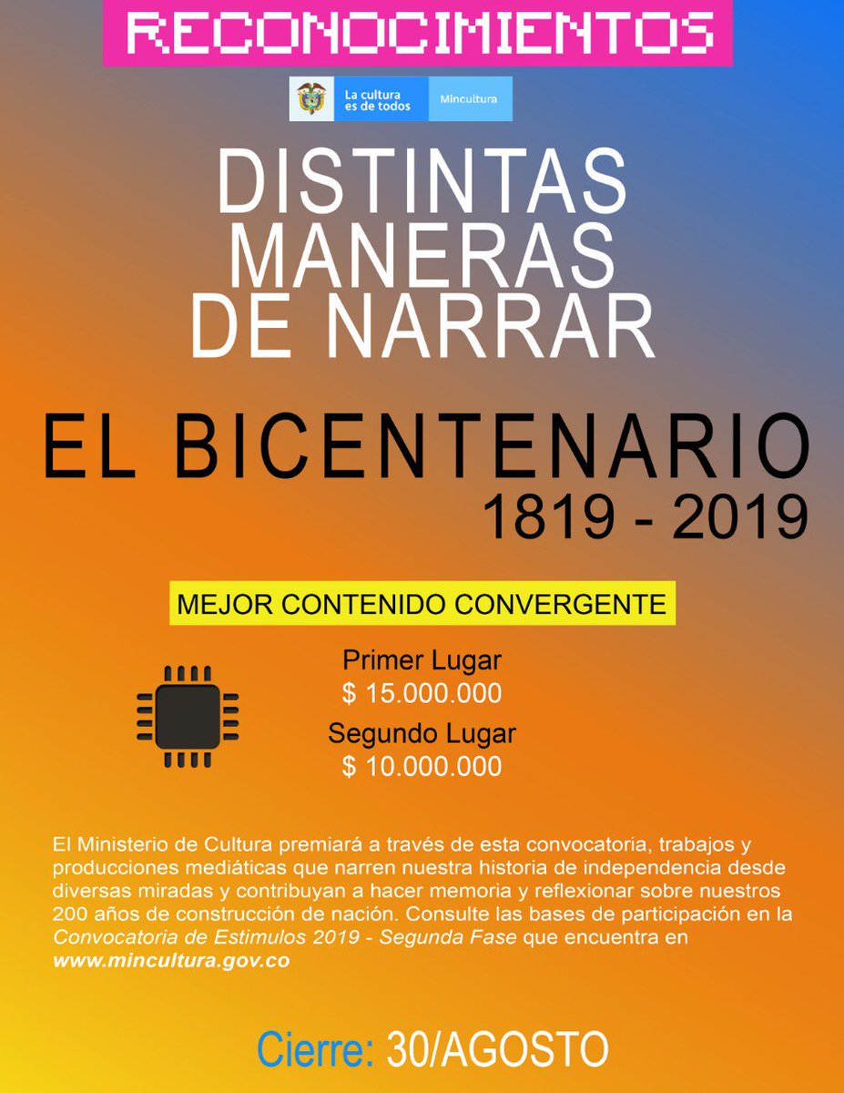 Dir. de Audiovisuales, Cine y Medios Interactivos tweet media