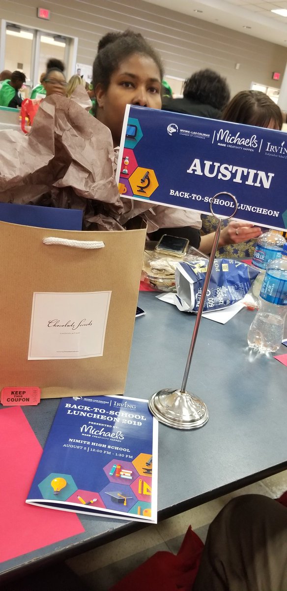 Because who doesnt love to win door prizes!!! #irvingb2s19