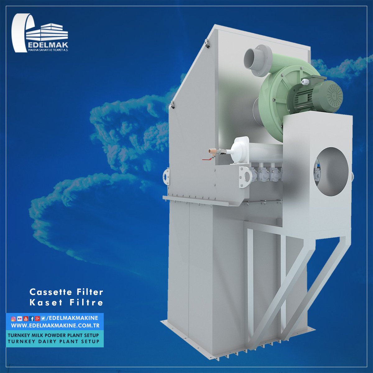 EdelmakMakine's tweet image. #süt #tozu #tesisi #kurumu #filtre #filters #atomizasyon #sütişleme #filtering #filtreleme #evaporasyon #edelmak #business #machinery #fan #milk #powder #plant #plants #turnkey #setup #install #linefilters #heater #air #atomised #milkprocessing #mixing #chamber #evaporation