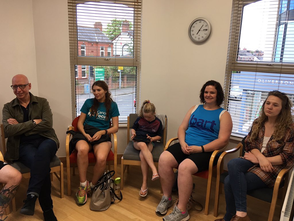 marathonbcm's tweet photo. Thank you Cathy Hutton, Nutritionist & Natural Health Practitioner @framarhealth for meeting Challenge 13.1 this evening to discuss the benefits of sports massage & stretching!
#TeamFramar #ChooseBelfast
@AirAmbulanceNI
@CancerFocusNI
@bartmusgrave
@strokeassocni
@amhNI https://t.co/76Wmhnu2eo