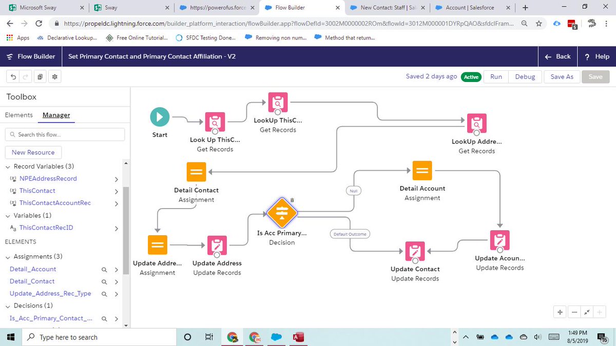 succellerator's tweet image. Petulance About: Primary Contact & Contact Primary Affiliation in #Salesforce NPSP #ProcessAutomation #FlowDesigner
ow.ly/4SNh50voDUL