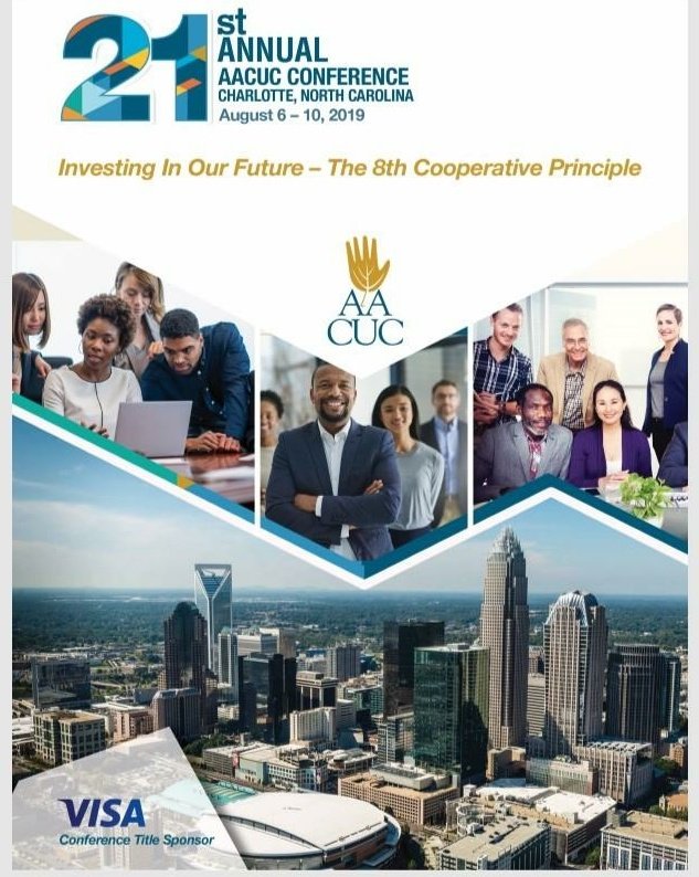 We are looking forward to seeing everyone tomorrow at our 21st Annual AACUC Conference in Charlotte sponsored by VISA. PDF Agenda link: aacuc.org/assets/documen… | #creditunions #VISA #conference #networking