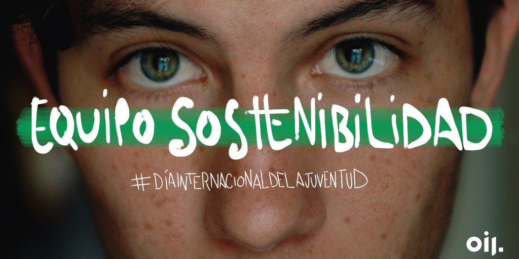 Lo tienes claro. La supervivencia del planeta requiere acciones urgentes. No hay ninguna duda: formas parte del equipo #sostenibilidad. Tu color, el verde. ¿Quieres protagonizar nuestra campaña para el #DíaInternacionaldelaJuventud?

Únete a tu equipo: forms.gle/ptzJvNRmyGs9kz…