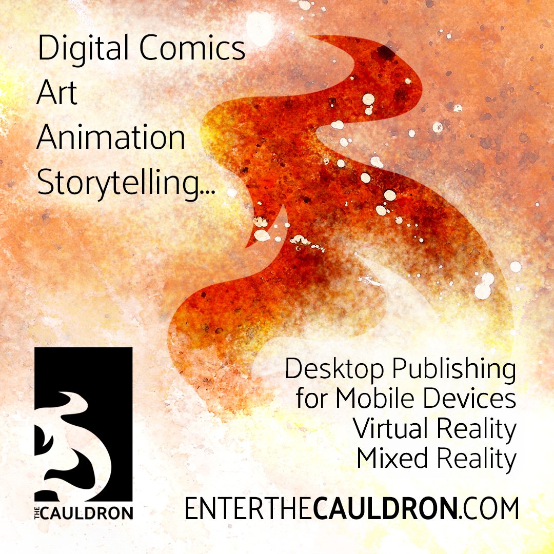 brewingcauldron's tweet photo. Motion Books are the future of storytelling. Over 30,000 Motion Books are on the Madefire Motion Book app... available through iTunes and Google Play, also available for XBox, Oculus, and Magic Leap. Want to publish a Motion Book too? Ask us how!
#motionbooks #comicbooks #art https://t.co/cTZrouQhlg