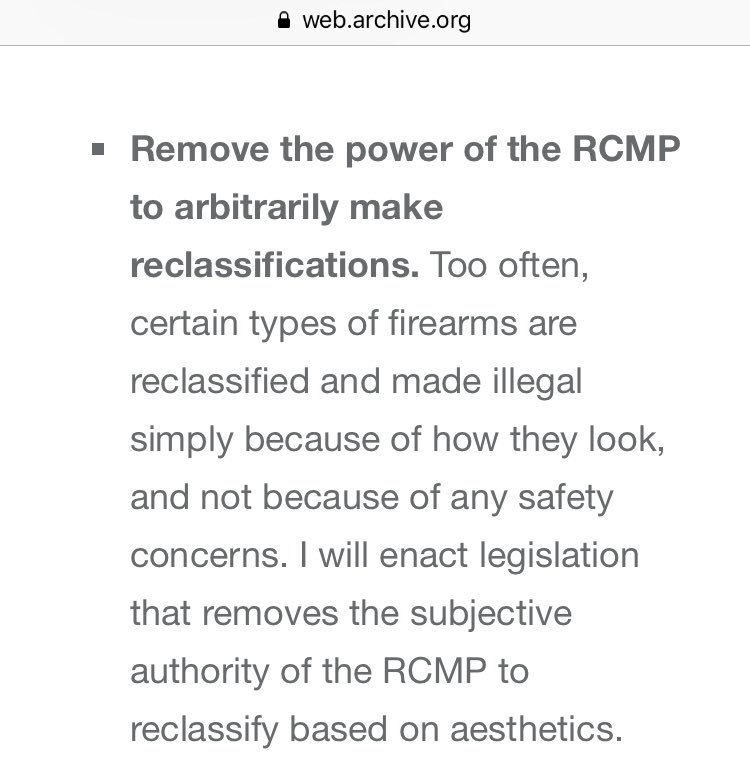  #AndrewScheer is now attempting to hide his plans to allow groups like the  #NRA & weapons manufacturers to dictate firearms policy in  #Canada, while removing or restricting the  #RCMP’s ability to deal with risks posed by such weapons.  #cdnpoli  #NeverScheer  #ScheerIncompetence