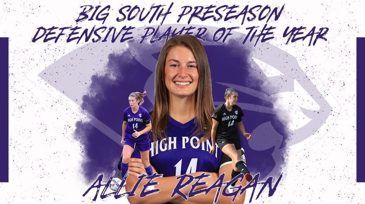 hpu_wsoc's tweet photo. Congrats to Allie Reagan on being named the Big South Preseason Defensive Player of the Year! #GoHPU https://t.co/4ueZTjBY1c