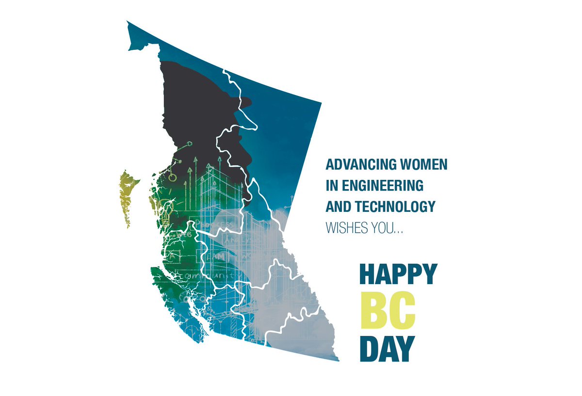 womeninengtech's tweet photo. Happy #BCDay everyone! 
#womeninengtech #ASTTBC #ACECBC #EngGeoBC #sectorlabourmarketpartnership https://t.co/KbrOIUYpQZ