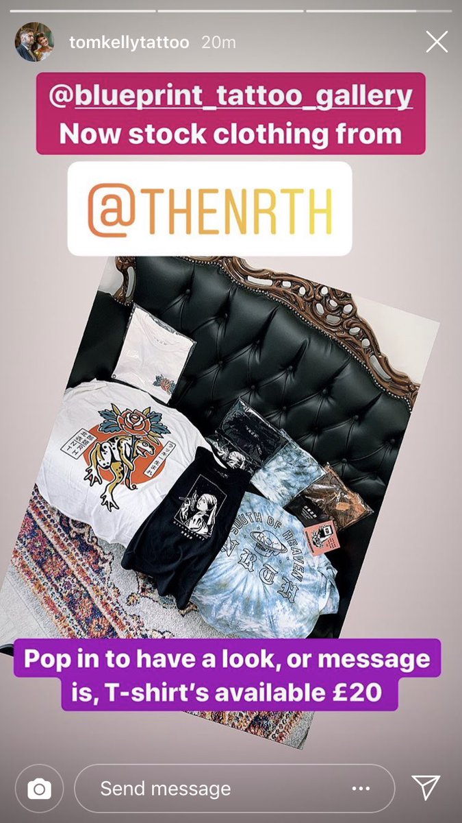 TattooBlueprint's tweet photo. We are now #Official stockists of NRTH alternative clothing. Call down our shop in childwall to see them all ✌️

4a Hattons lane
L167QS 

Or email us on Blueprinttattoostudio@gmail.com

#tattoo #clothing #alternative #liverpool #tattoostudio #artist #apparal #picoftheday #inked https://t.co/aeq4Famg3N