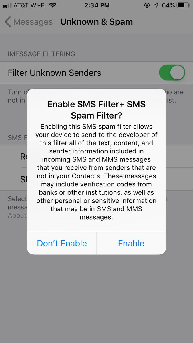 Iphone not receiving group texts