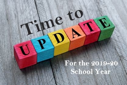 It's Time!  Parents/Guardians: update your child's information in Skyward by logging in and completing the "Enrollment Confirmation" for your children prior to 9/3/19.