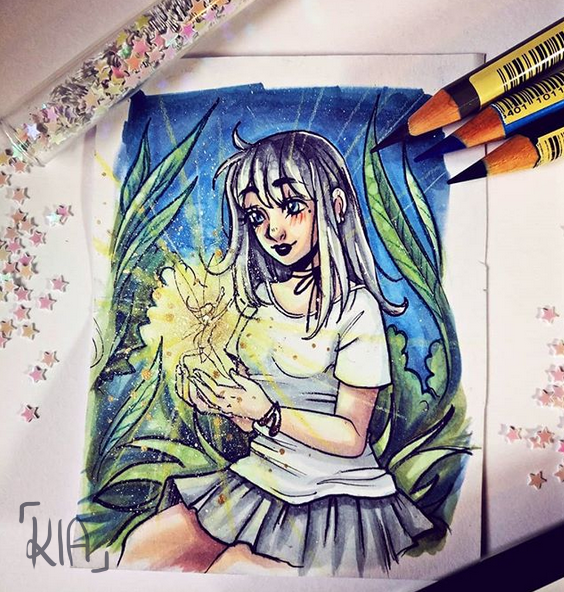 Kialeinchen's tweet photo. Neue Kakaokarte :)
Wenn dich eine Fee besucht <3
---
New ACEO!
Visited by a fairy <3
#kakaokarte #tradingcard #artontwitter #artistoftwitter #traditionalart #traditionaldrawing #tinyartwork https://t.co/OqGnWfVPYX