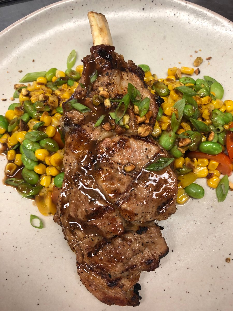 QuadClub's tweet photo. Join us for lunch this week and try the veal chop, house made pasta carbonara, and navy bean and feta cheese salad! https://t.co/9X8beRBh3o