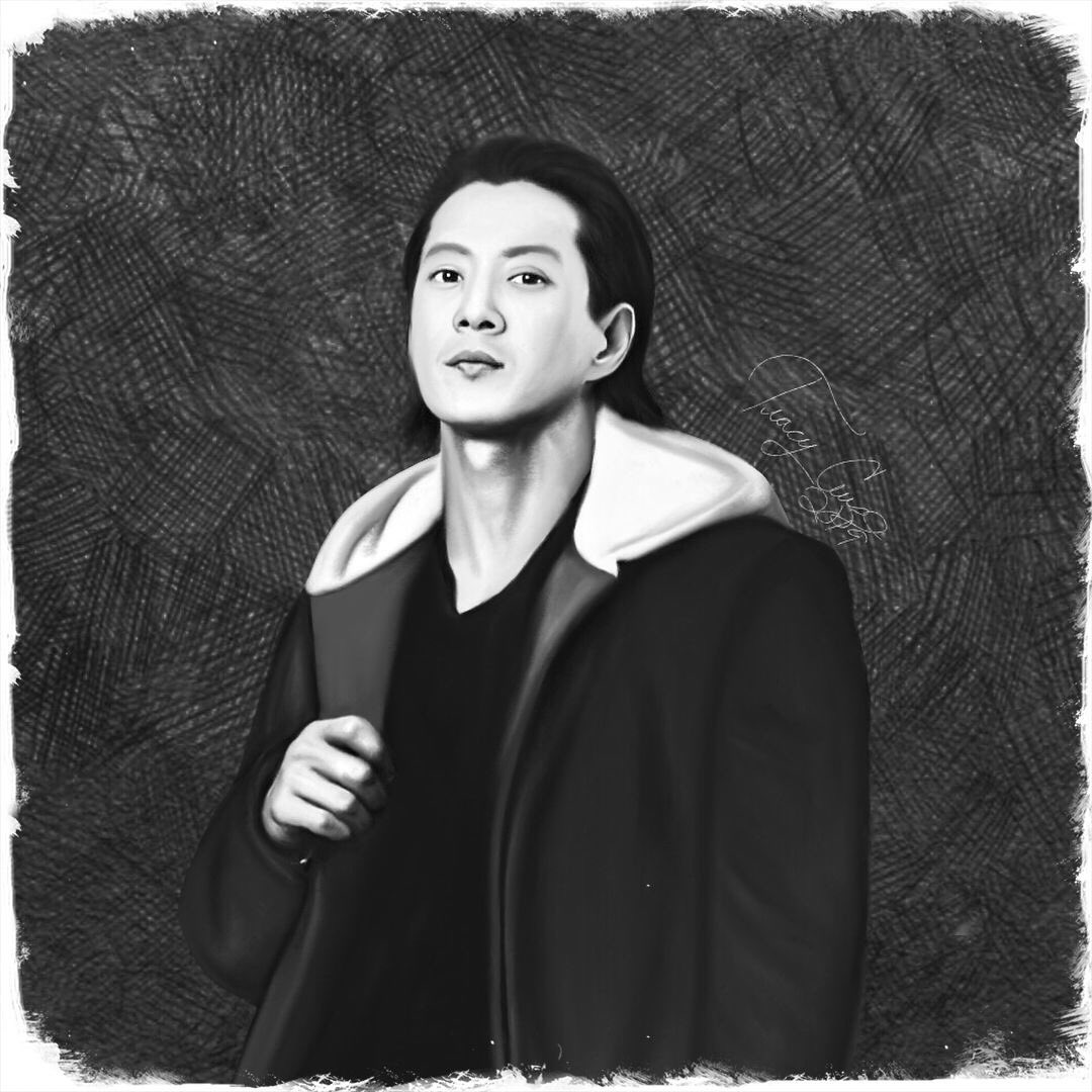 Only1Tracy's tweet photo. I shouldn’t always work on too many projects at once because this #graphite #drawing of @willyunlee got lost in the shuffle. It was originally started in March, then I worked on it in May... I found it today and finished it! #thegooddoctor #generalklank  #powerrangers https://t.co/1eeWlY2He1