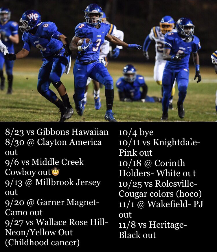 WFCRAZIES's tweet photo. theme night schedule 😤 https://t.co/Du099hsSeN