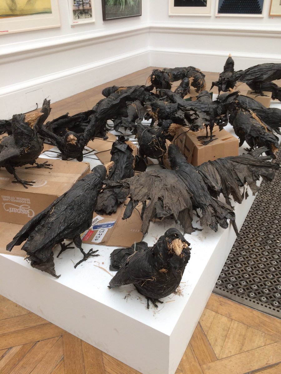 JoMidwinter's tweet photo. A really special day visiting ⁦@royalacademy⁩ to see #RASummer exhibition - now we just need 90K to buy the one ⁦@MidwinterLauren⁩ fell in love with #oneday #art https://t.co/SOIrurTI5p