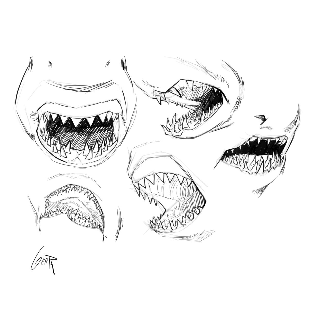 Mouth Studies.