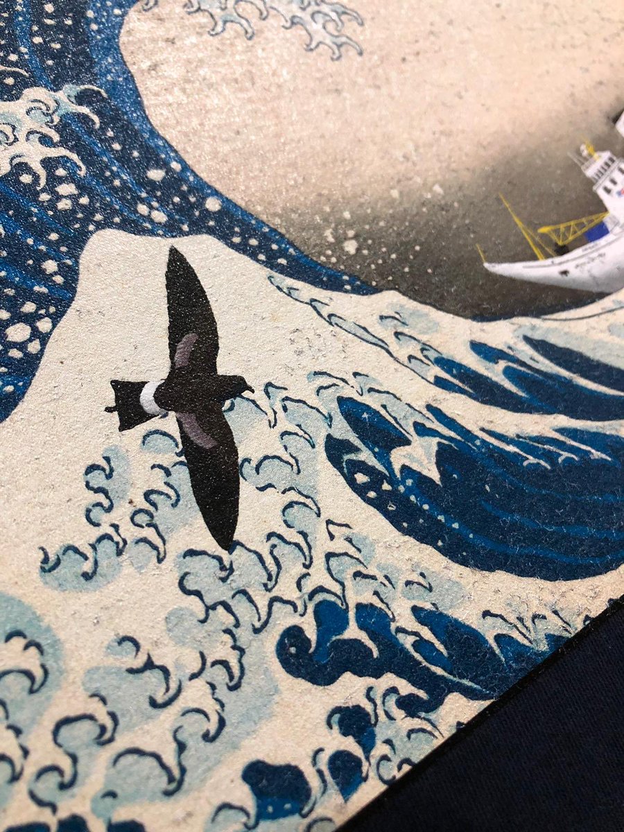 AlulaUk's tweet photo. Wilson’s Petrel and Scillonian design t-shirt hot off the press looking super fresh. A must have for all those that have been on the ‘Tub’. Get yours at https://t.co/vhezKzbyfJ https://t.co/czoJvK7PpL