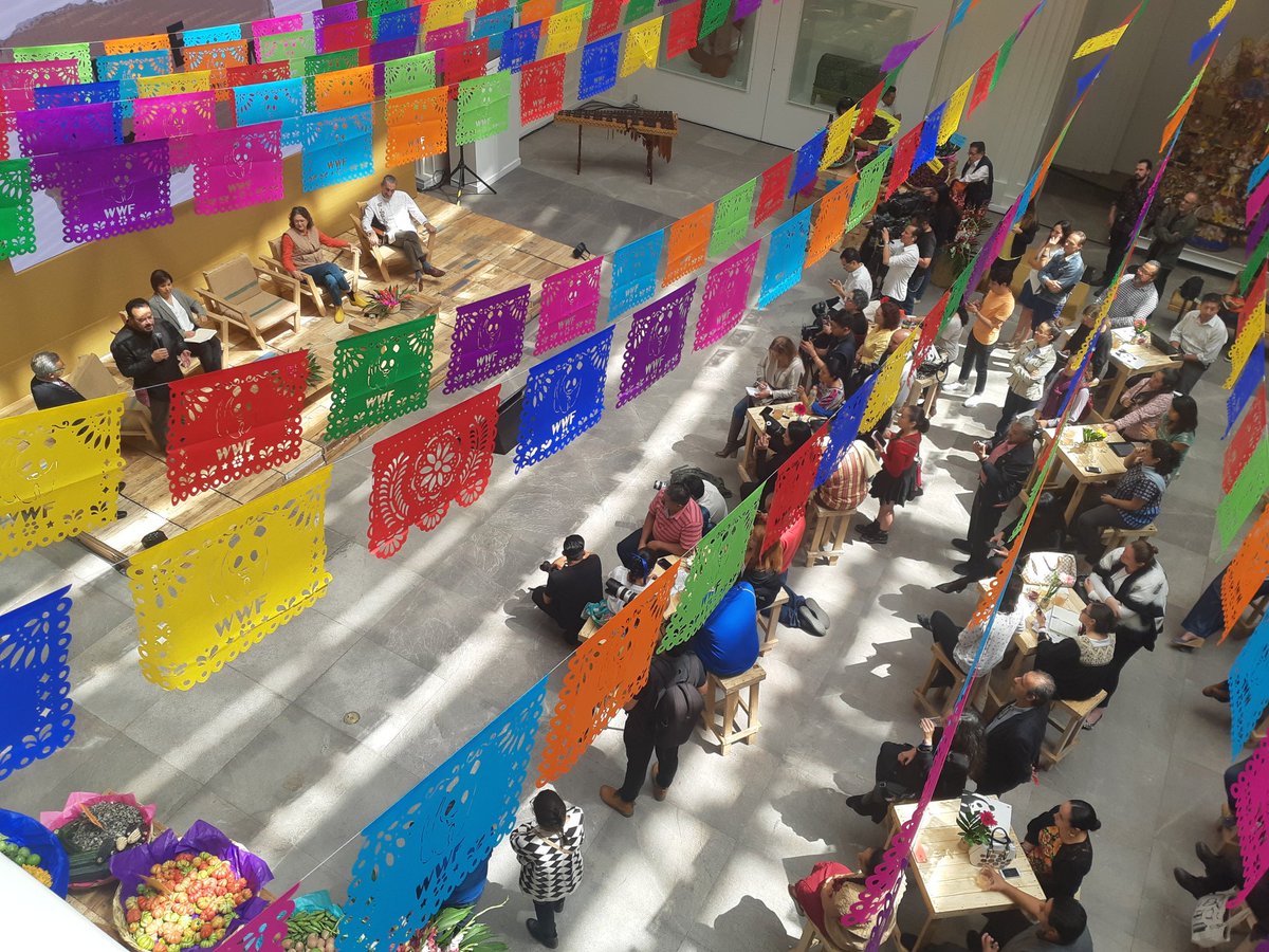 WWF_Mexico's tweet photo. Chefs, cocineras tradicionales, personalidades de la cocina y universidades se suman a este llamado a preservar nuestra biodiversidad y gastronomia. Gracias al @map_mexico por hospedar el lanzamiento de esta campaña. ¡#DaleChamba! https://t.co/5Yt3kriUo6 https://t.co/5VLuCXSYMS