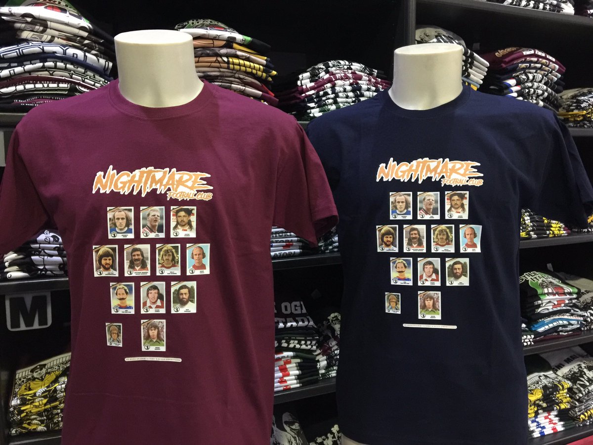 usorderidd's tweet image. Novità 2019  in Store “The Nightmare Football Club “