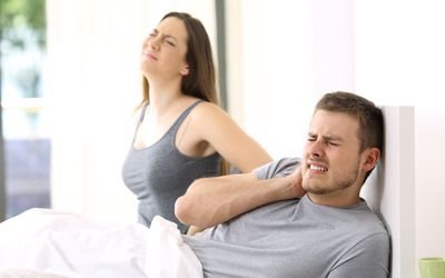 back_pain_table's tweet photo. A poor sleep position can also aggravate #backPain. Try lying on your side. Place a pillow between your knees to keep your spine in a neutral position and relieve strain on your back. If you need to sleep on your back, slide a pillow under your knees. https://t.co/HkDnBrX7ke
