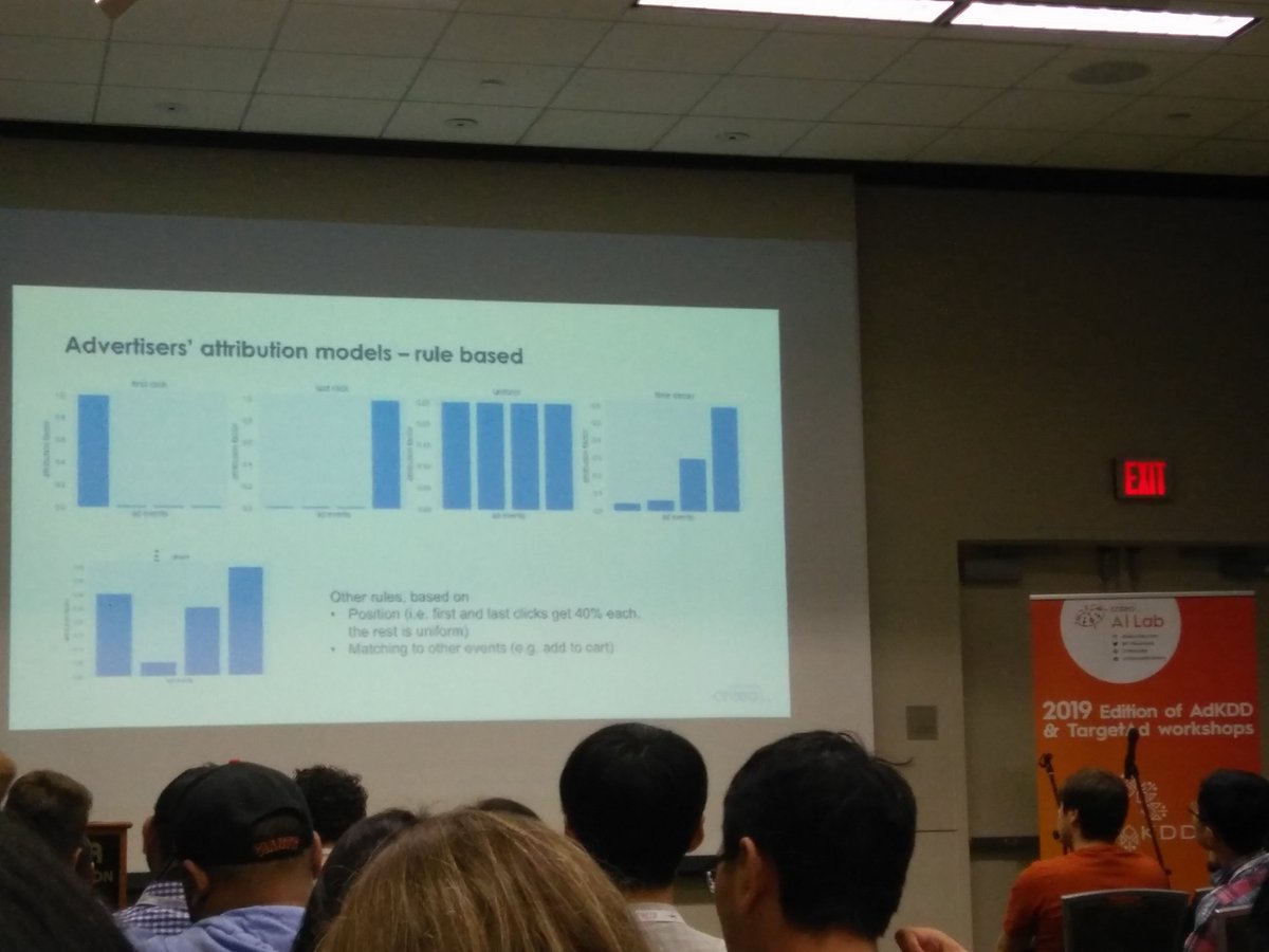 MathieuLechine's tweet image. Incrementality studies pave the way for new advertiser&apos;s attribution models - Vincenzo Delia&apos;s talk at #kdd #adkdd