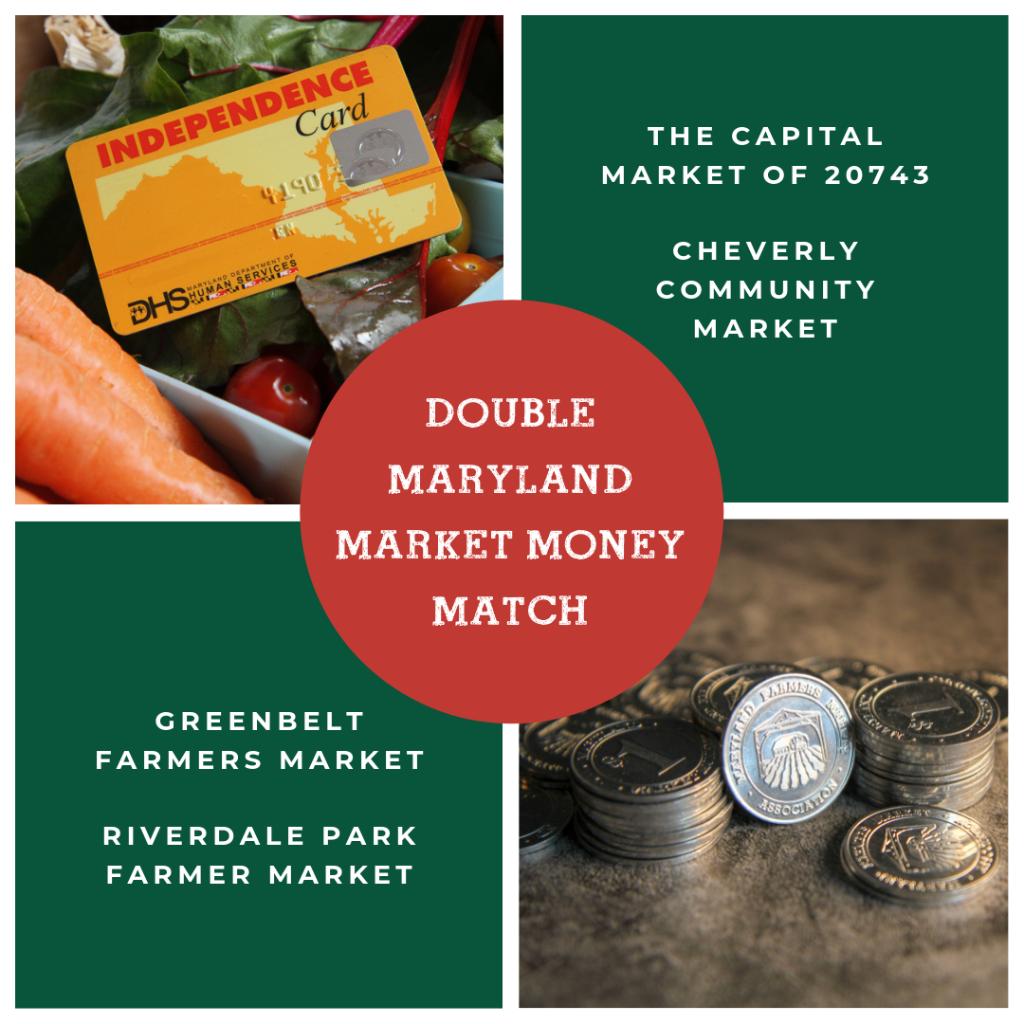 Starting with the kick-off of #NationalFarmersMarketWeek and for the entire month of August, four markets in #PrinceGeorgesCounty are doubling the @Maryland_FMA #MarylandMarketMoney match for shoppers using federal nutrition benefits. @PGCCouncil @pgcfec @mdhungersolutions