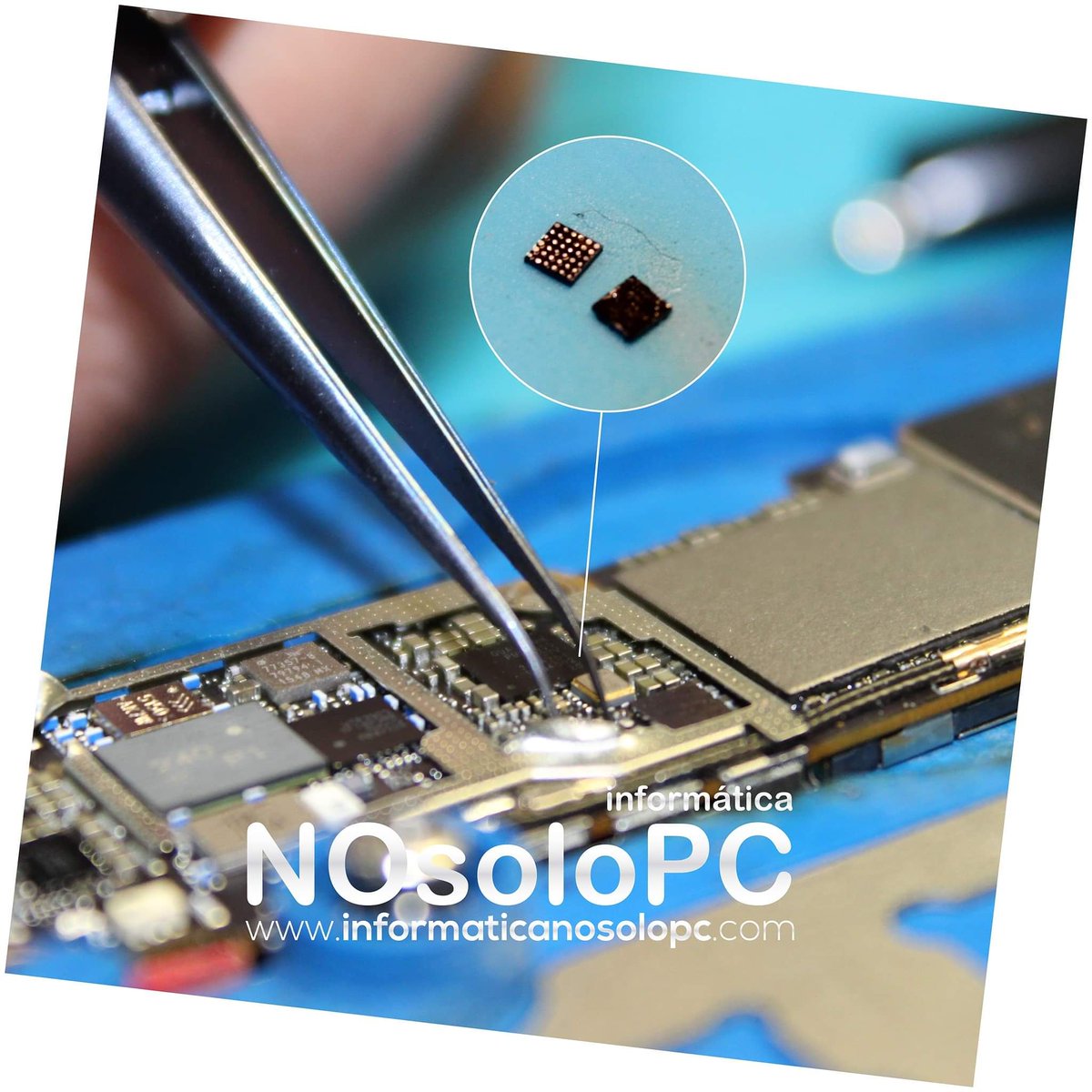 INosolopc's tweet photo. ¿Tu #Movil no carga correctamente? ¡Nosotros te lo reparamos!
Aquí te mostramos un ejemplo de reparación de IC de carga. Tus reparaciones siempre en las mejores manos! Garantía y precio sin igual.
#repararmovil #repararbateria #repararsmartphone #repararmovilgranada https://t.co/tNDgDoBLrl