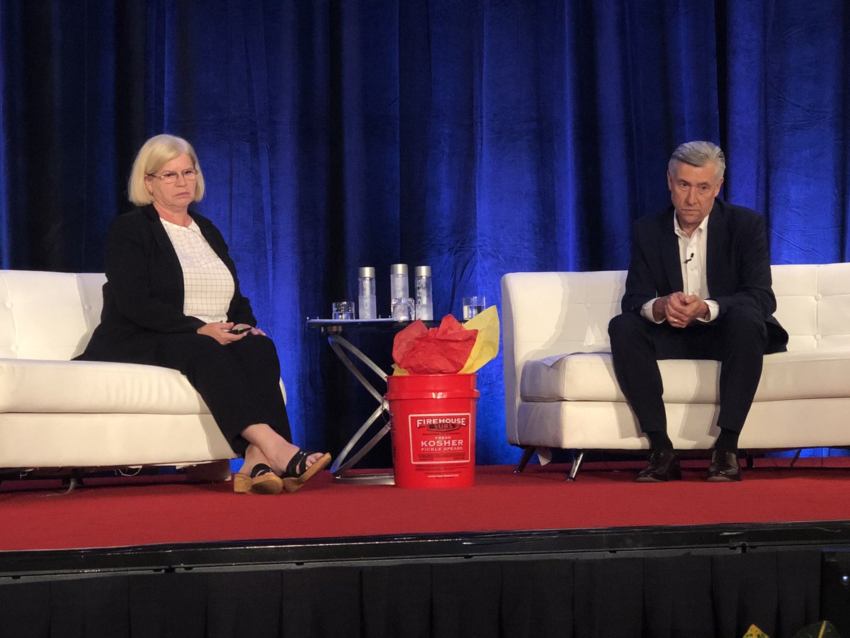 chrisgent's tweet photo. Michelle Bono leads this afternoon’s @FPRA Fireside Chat with @CityOfLasVegas director of communications David Riggleman as he details the communications effort that followed the 2017 shooting at the Route 91 Harvest music festival in Las Vegas. #FPRA81AC #fpra #fpraengaged https://t.co/pER65SUXk9