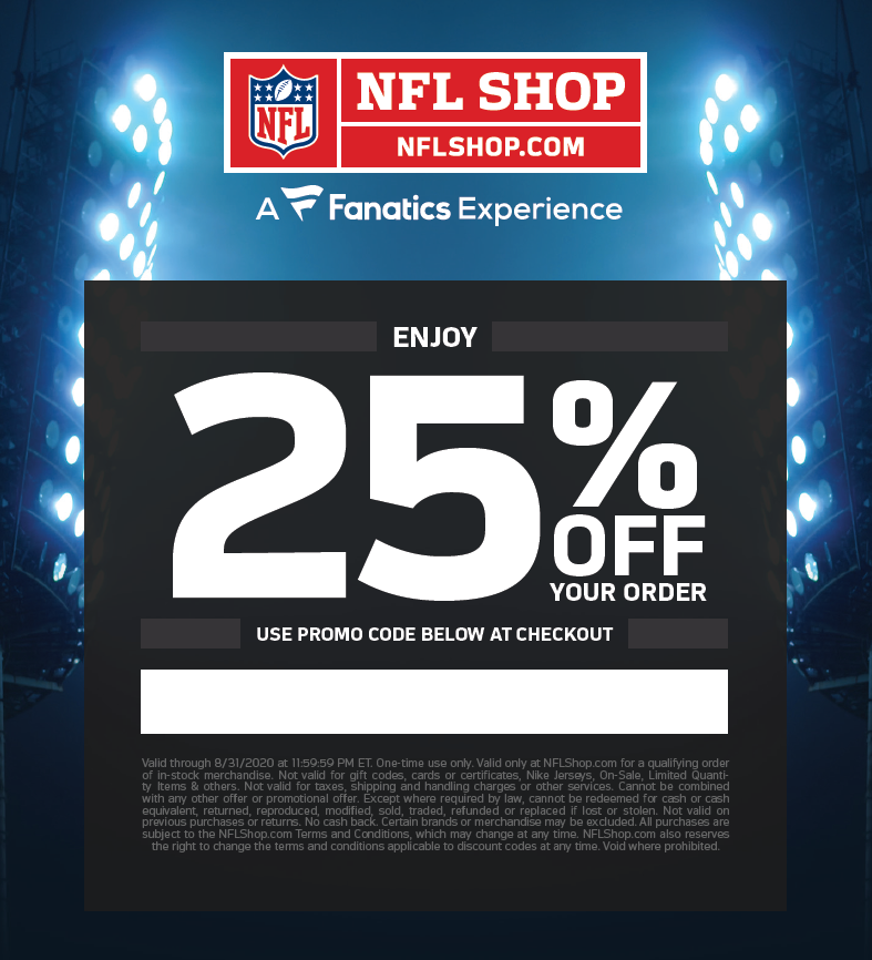 nfl shop coupon