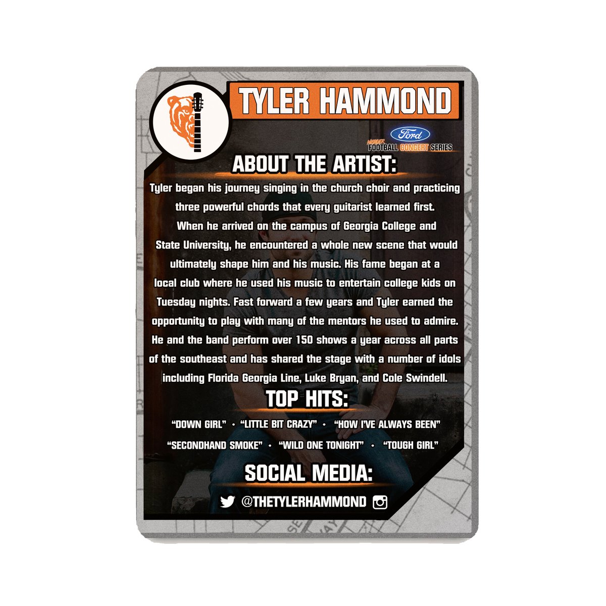 🚨Ford Concert Series🚨

Artist Spotlight: <a href="/TheTylerHammond/">Tyler Hammond Music</a>

🎧 spoti.fi/2T5f28Z
🎟️ bit.ly/2IRugMn
💻 bit.ly/2YIte99