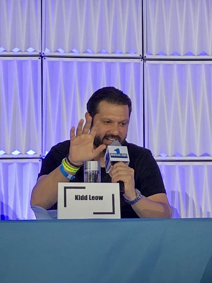 Couple snaps from the panel I was on ‘Looking for the perfect edit’  @1MusicAve1 #1ma #1musicave 📸: <a href="/brianfink/">Brian Fink 🎙</a>