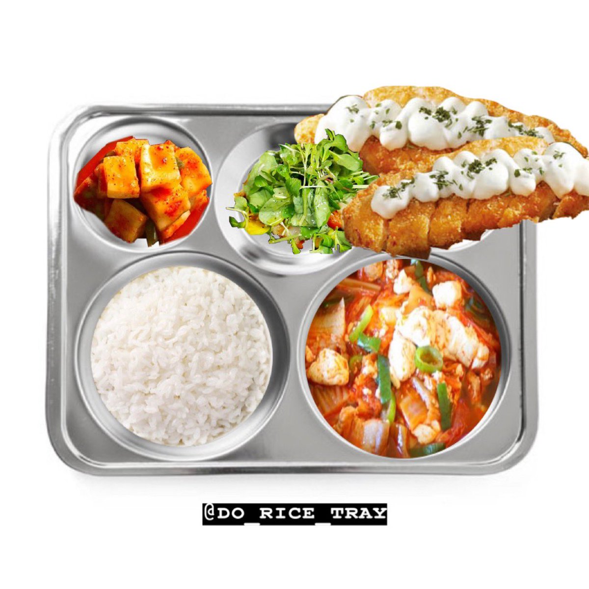 Do_rice_tray's tweet photo. 8월 5일 월요일 점심
D - 539

순두부김치찌개
생선가스
채소샐러드
깍두기 https://t.co/lqn17xZ7fd