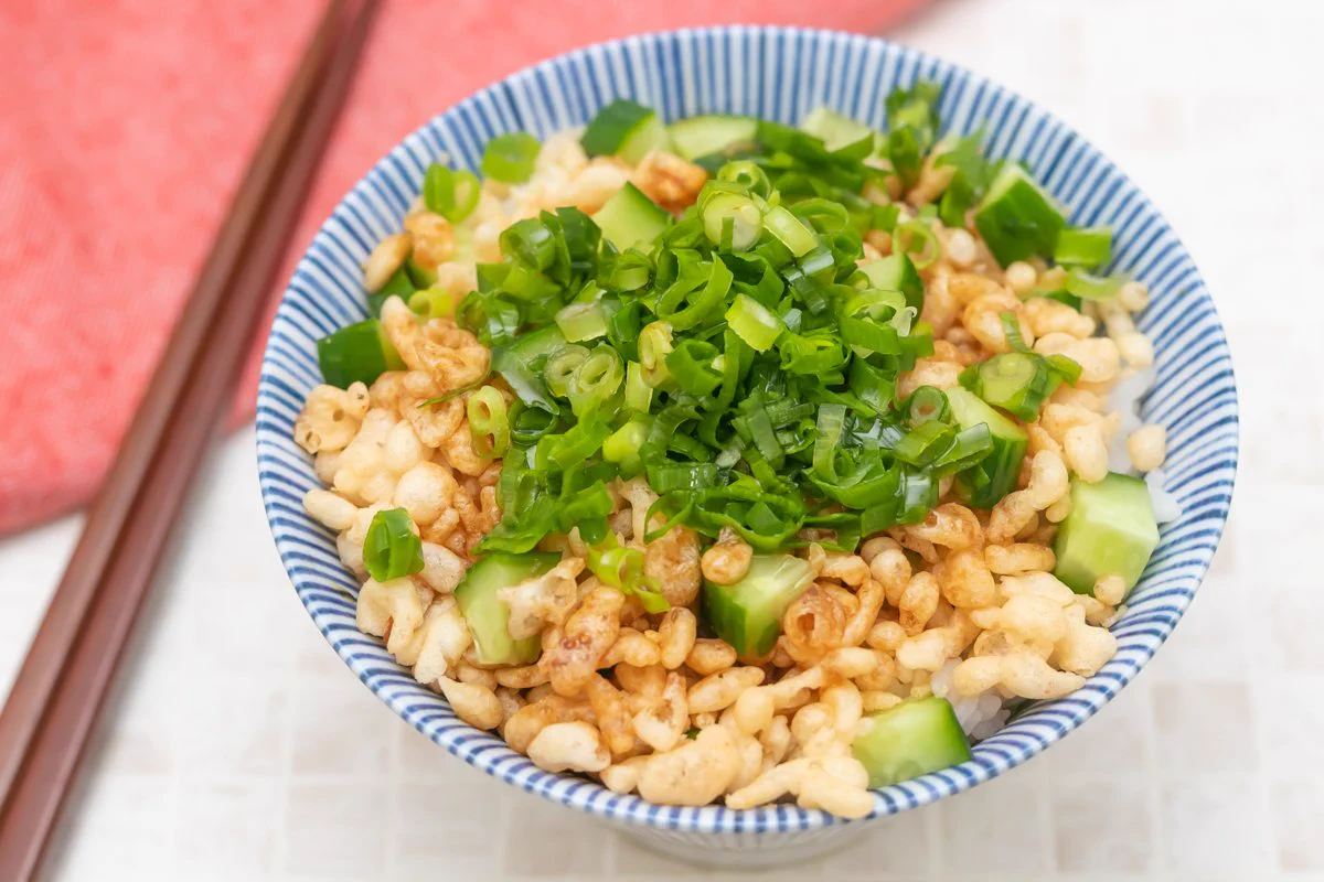 疲れた体でも作れるズボラ飯！絶品たぬき丼を作ってみて！！