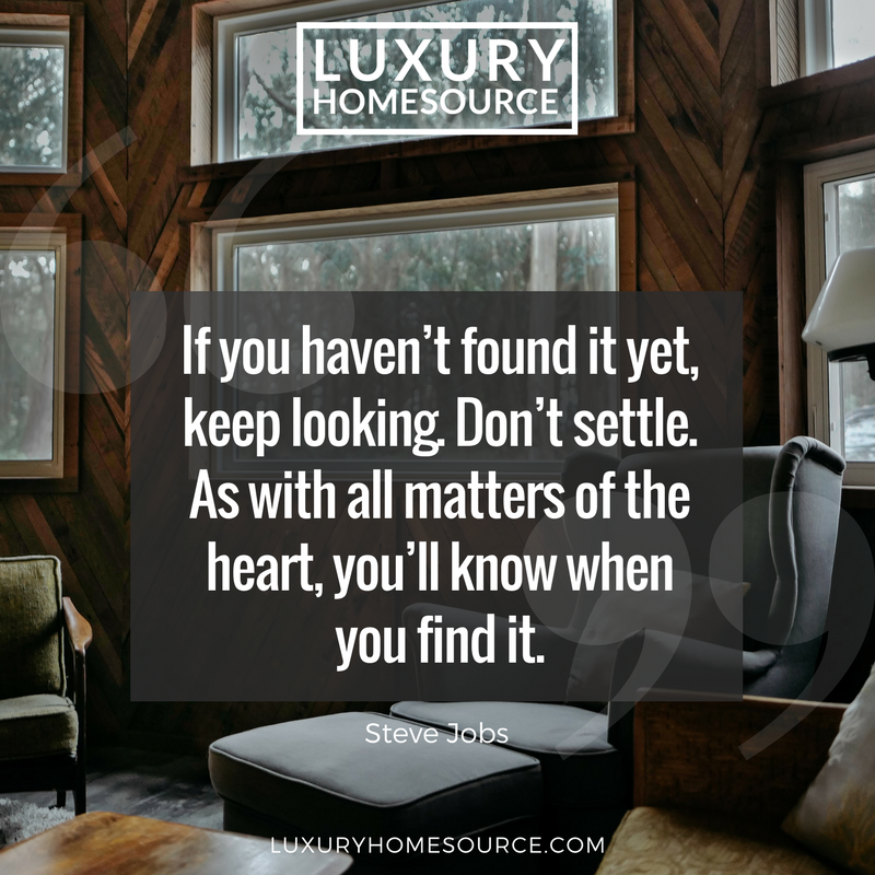 luxhomesource's tweet photo. In Life You Should Never Settle.

#dontsettle #goforit #LifeLessons #life https://t.co/1mPPAvy7IV