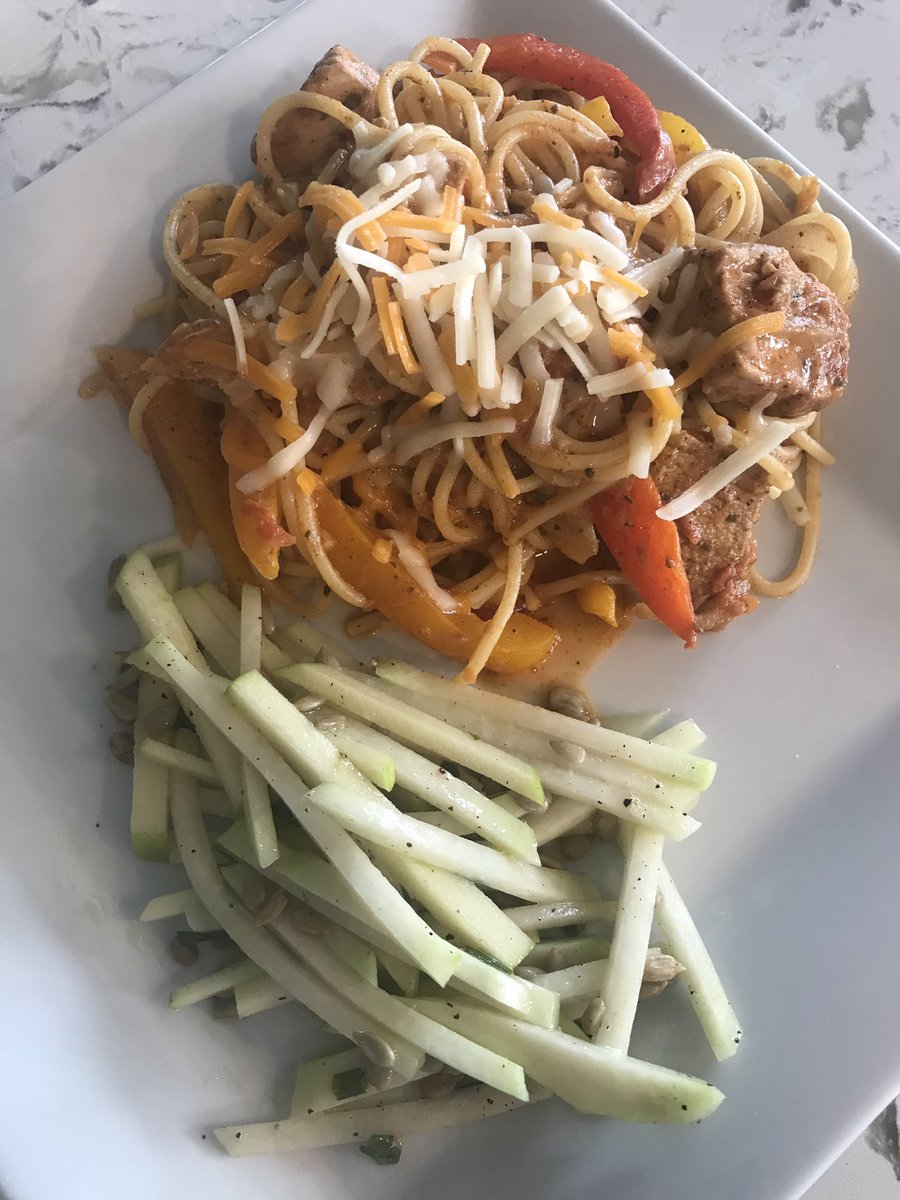 John Stevens (@johnmstevens5) on Twitter photo Mexican Spaghetti with a Kohlrabi Salad courtesy of <a href="/sparrownest/">Sparrow's Nest Organ</a>! #delicious #organic #MexicanFood Mexican Spaghetti with a Kohlrabi Salad courtesy of <a href="/sparrownest/">Sparrow's Nest Organ</a>! #delicious #organic #MexicanFood