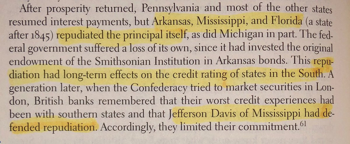 TIL one of the reasons Britain extended so little financial support to the Confederacy stemmed directly from the Panic of 1837: