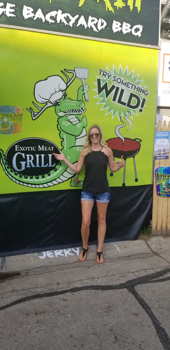 CessnaMegan's tweet photo. #ParksideABCchallenge 
#EisforExoticMeat https://t.co/eJ4P6HcTiN