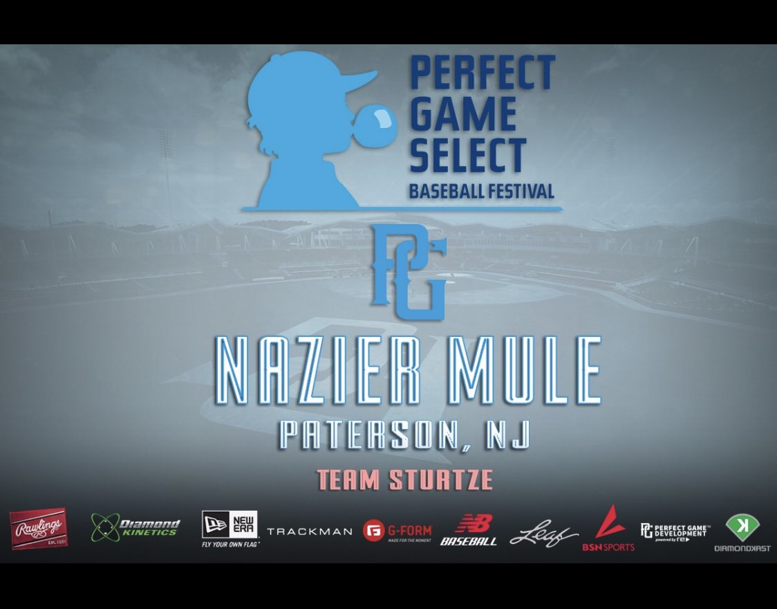 MuleNazier's tweet photo. ππ½ππ½ππΎππΎ #THANKYOU @pgselectfest @perfectgameusa for this #GREAT #opportunity Iam so #honored #THANKYOU #THANKYOU #baseball #pgselect14u #perfectgame https://t.co/OEHxr1Z9eB